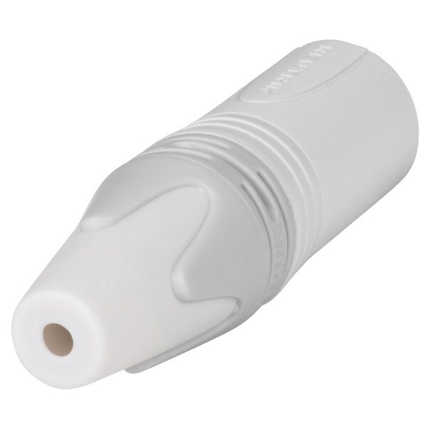 Main product image for Neutrik NC3MXX-WT Male XLR Connector - White 092-2273